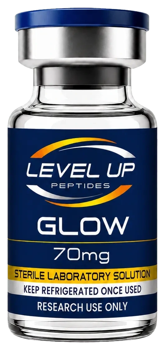 GLOW (70mg) product vial