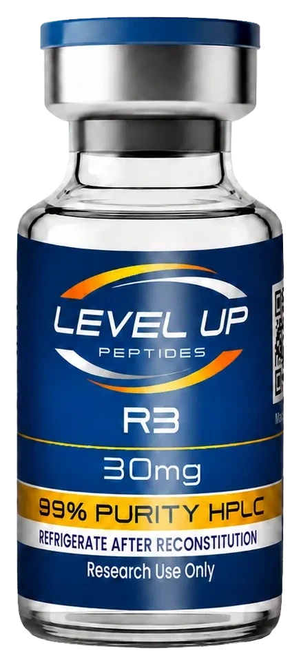 Peptide R3 (30mg) product vial