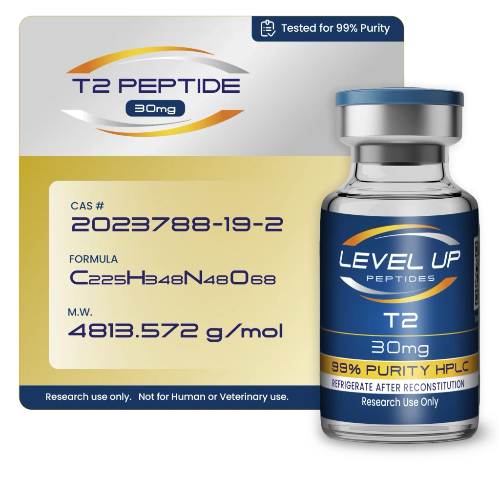 Peptide T2 (30mg) product vial